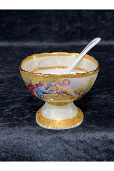 LIMOGES Tepsili 6’lı Dondurmalık Takımı