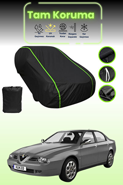 Dokaca Neo غطاء حماية للسيارة من القماش الأسود اللامع قماش مجدّل ألفا روميو 1...