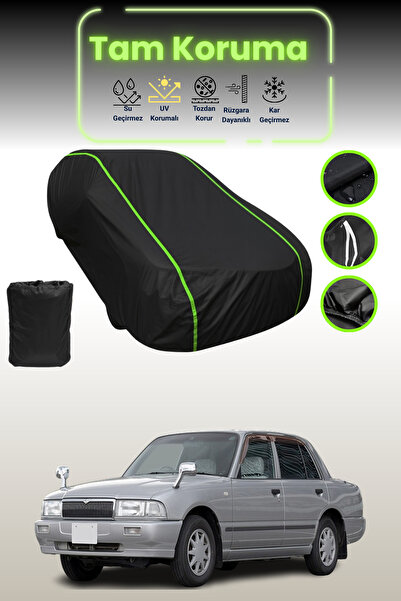 Dokaca Neo غطاء حماية للسيارة من القماش الأسود المتوافق مع نيسان كرو قماش مجدّل من نيون