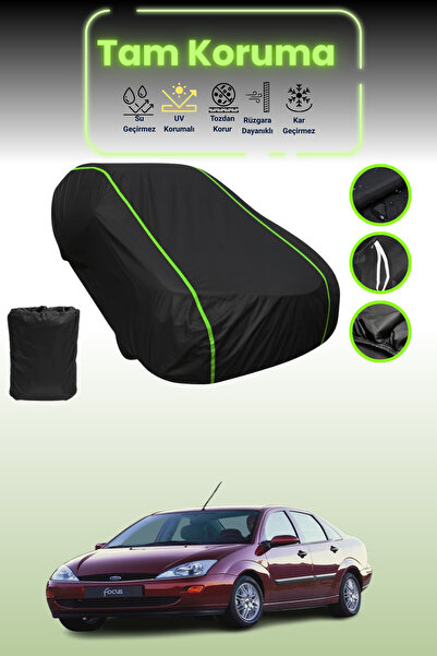 Dokaca Neo غطاء حماية من القماش للسيارة باللون الأسود النيون قماش مجدّل فورد ...