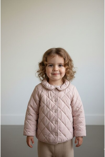 Csp Cassiope Kapitoneli İçi Elyaflı Penye Astarlı Mont