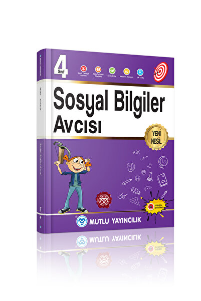 Mutlu Yayıncılık 4. Sınıf Sosyal Bilgiler Avcısı Soru Bankası