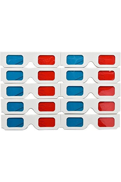 eWINNER 3D DIY Paper Glasses Red & Blue Anaglyph