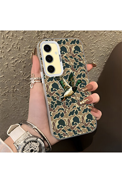 Hontinga حافظة متوافقة مع هاتف سامسونج جالاكسي S24 Fe، حافظة هاتف صلبة مضادة ...