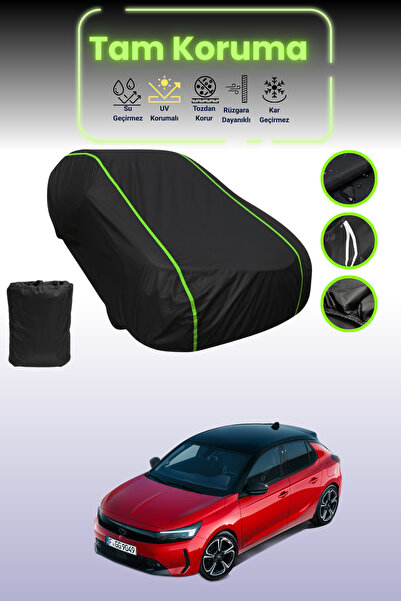 Dokaca Neo غطاء حماية للسيارة من القماش الأسود اللامع قماش مجدّل متوافق مع أو...