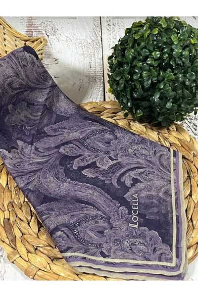locella DİJİTAL SOFT PAMUKLU EŞARP