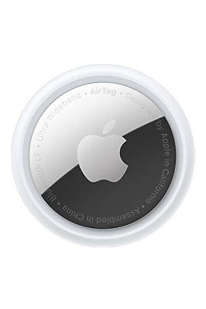 APPLEB عبوة واحدة من Apple AirTag باللون الأبيض