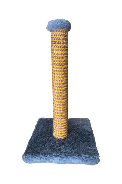 GOLD BE لعبة القطط مع لوح للخدش 50 سم - تصميم ملون ومتين