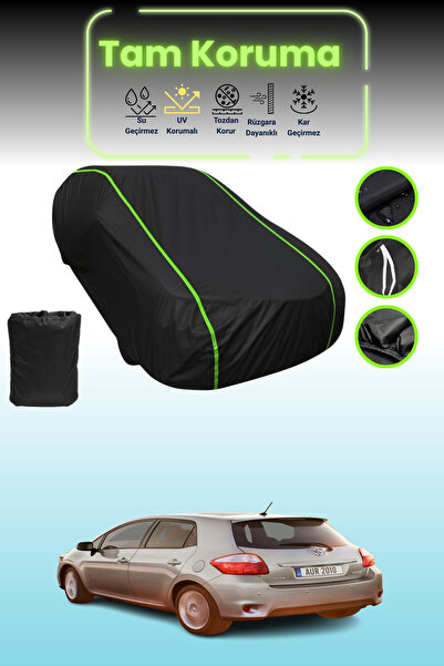 Dokaca Neo غطاء حماية للسيارة باللون الأسود النيون قماش مجدّل تويوتا أوريس 5 ...