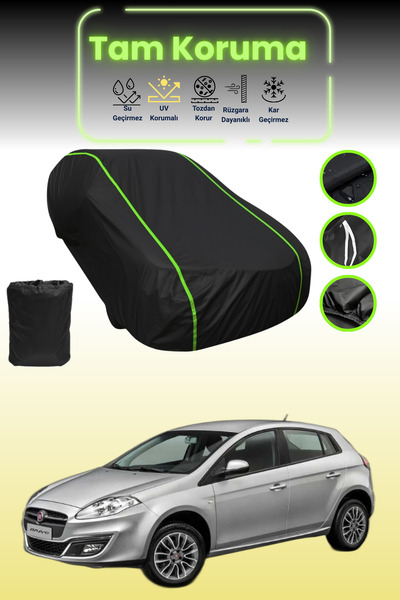 Dokaca Neo غطاء حماية للسيارة من القماش الأسود اللامع قماش مجدّل متوافق مع سي...