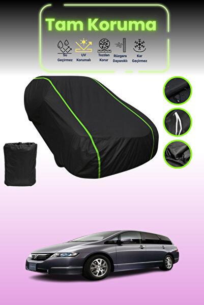 Dokaca Neo غطاء حماية للسيارة من القماش الأسود النيون قماش مجدّل هوندا أوديسي...