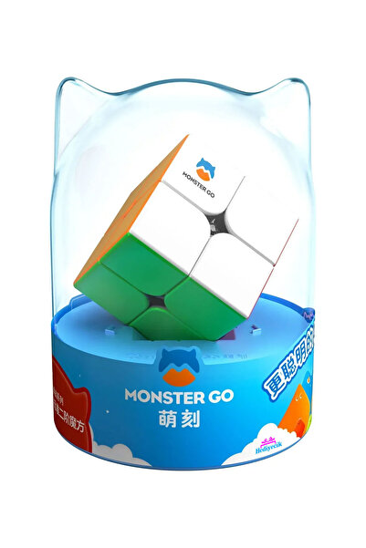 hediyecik Gan Monster Go 251 Stickersız 2x2 Cube Speed Zeka Küpü Akıl Küpü Rü...