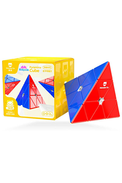 hediyecik Gan Monster Go Speed Pyraminx Zeka Küpü Akıl Küpü Rübik Küp