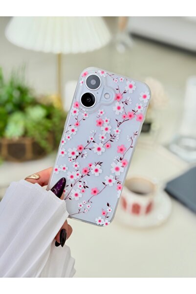 Go Aksesuar Iphone 16 Uyumlu MAT BASKI Parmak İzi Bırakmaz Şeffaf Kılıf