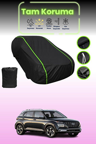 Dokaca Neo غطاء حماية للسيارة من القماش الأسود المتوافق مع سيارة Hyundai Venu...