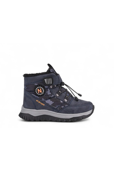 Callibron ERKEK ÇOCUK KÜRKLÜ CIRTLI LACİ ORANJ RENK BOT