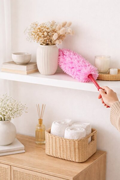 Anadolu Saray Mikrofiber Manyetik Anti-Statik Bükülebilir Toz Alma Püskülü – ...