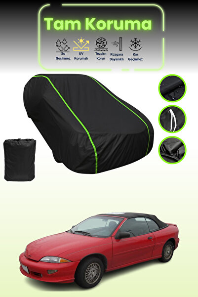 Dokaca Neo غطاء حماية للسيارة باللون الأسود النيون قماش مجدّل شيفروليه كافالي...