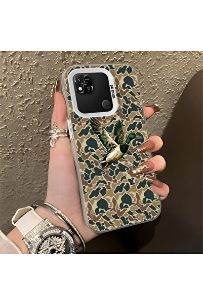 Hontinga حافظة متوافقة مع هاتف Xiaomi Redmi 9C، حافظة هاتف صلبة مضادة للسقوط،...