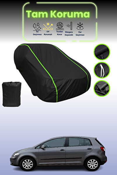 Dokaca Neo غطاء حماية من القماش للسيارة باللون الأسود النيون قماش مجدّل فولكس...