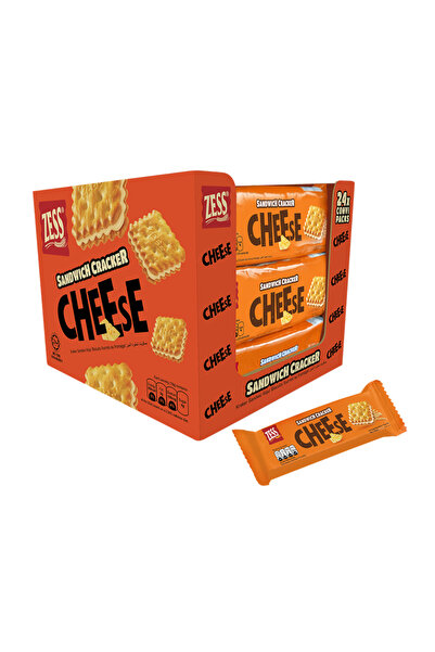 ZESS 24 قطعة من بسكويت الجبن للساندويتش 54 غرام