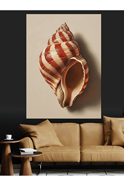 KanvasSepeti Deniz Kabuğu Pictură în ulei de înaltă calitate texturat Canvas ...
