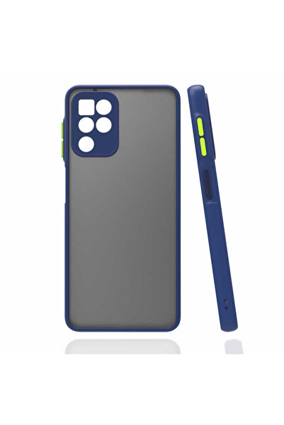 HarmonyAura غطاء حماية لهاتف جالاكسي M22 من HRMN - أزرق داكن