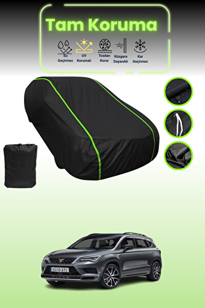 Dokaca Neo غطاء حماية للسيارة من القماش الأسود المتوافق مع نيون قماش مجدّل كوبرا أتيكا