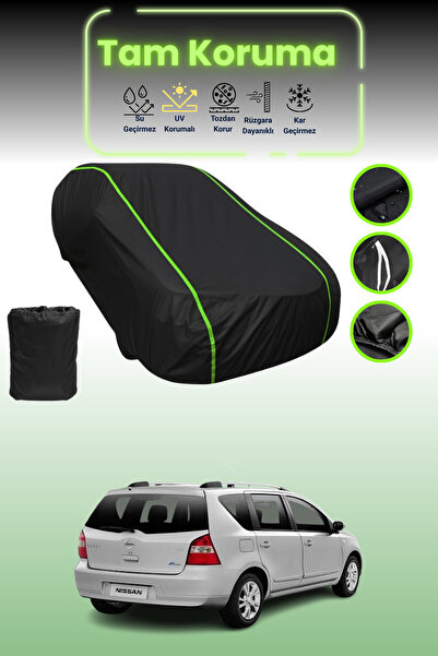 Dokaca Neo غطاء حماية للسيارة من القماش الأسود اللامع قماش مجدّل نيسان ليفينا...