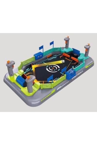 Toy Foosball Table for Kids with Flags and Ball