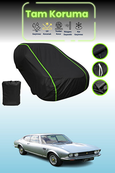 Dokaca Neo غطاء حماية من القماش للسيارة باللون الأسود النيون قماش مجدّل فيات ...