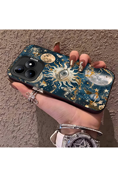 Hontinga حافظة هاتف متوافقة مع هاتف Realme Note 50، خلفية صلبة مضادة للسقوط، ...