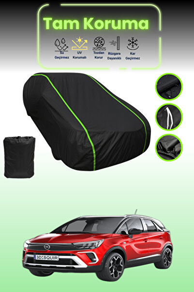 Dokaca Neo غطاء حماية للسيارة من القماش الأسود النيون قماش مجدّل متوافق مع أو...