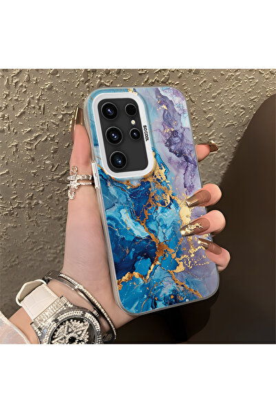 Hontinga حافظة متوافقة مع هاتف سامسونج جالاكسي S23 الترا، حافظة هاتف صلبة مضا...