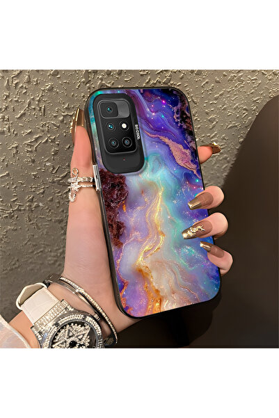 Hontinga حافظة متوافقة مع هاتف Xiaomi Redmi 10 2022، حافظة صلبة مضادة للسقوط،...