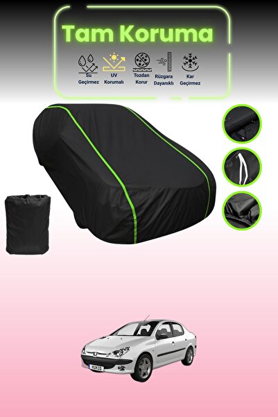 Dokaca Neo غطاء حماية للسيارة من القماش الأسود اللامع قماش مجدّل متوافق مع سي...