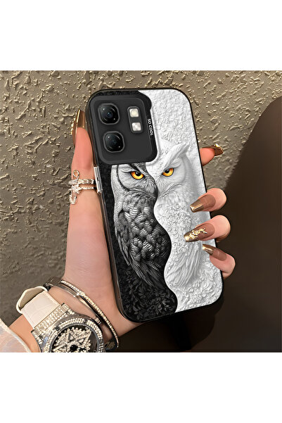 Hontinga حافظة متوافقة مع هاتف Infinix Smart 9، حافظة هاتف صلبة مضادة للسقوط،...