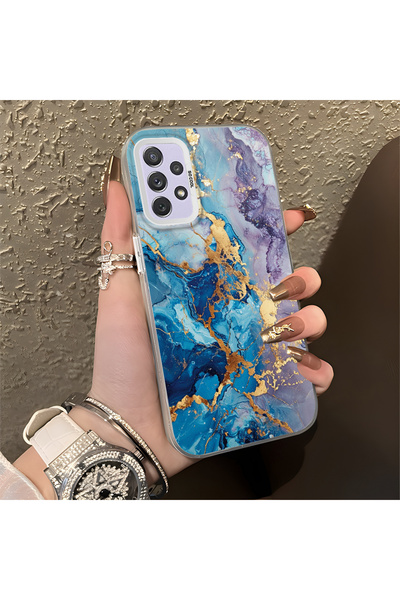 Hontinga حافظة متوافقة مع هاتف سامسونج جالاكسي A72، حافظة هاتف صلبة مضادة للس...