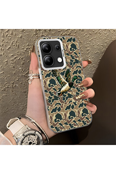 Hontinga حافظة متوافقة مع هاتف Xiaomi Redmi Note 13 4G، حافظة صلبة مضادة للسق...