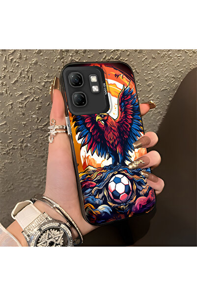 Hontinga حافظة متوافقة مع هاتف Infinix Hot 50i، حافظة هاتف صلبة مضادة للسقوط ...