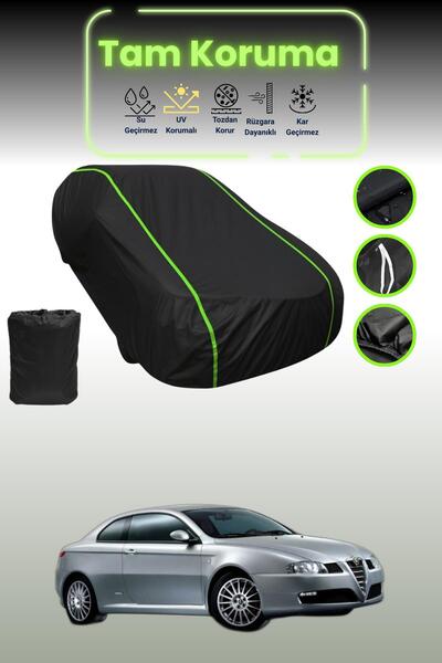 Dokaca Neo غطاء حماية للسيارة من القماش الأسود اللامع قماش مجدّل ألفا روميو ج...