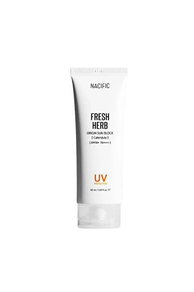 Nacific Fresh Herb Origin Sun Calendula Sun Block 50ml | SPF50+ PA++++