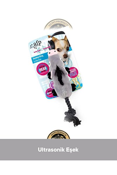 Afp Ultrasonic Donkey Plush Dog Toy 38.5X12X5X6 cm
