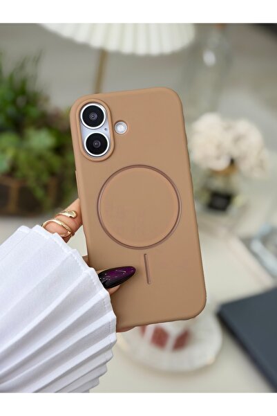 Go Aksesuar Iphone 16 Uyumlu MAGSAFE Özellikli Parmak İzi Bırakmaz Darbe Önle...