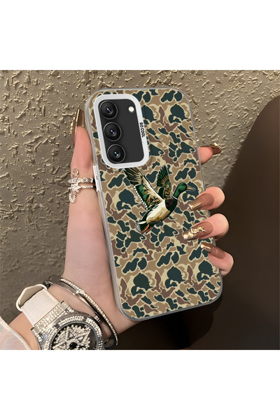 Hontinga حافظة متوافقة مع هاتف سامسونج جالاكسي S22، حافظة هاتف صلبة مضادة للس...