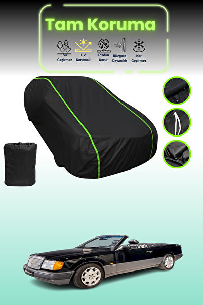 Dokaca Neo غطاء حماية للسيارة من القماش الأسود اللامع قماش مجدّل متوافق مع مر...