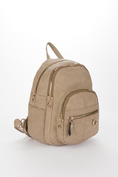 BAGzy Kadın suni deri sırt çantası