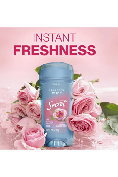 Secret Delıcate Rose Clear Gel Deodorant 73 g