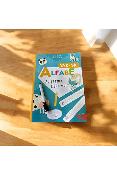 arteca YAZ SİL ALFABE KALEM HEDİYELİ