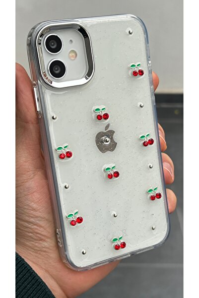 EDELFU iPhone 11 - Transparent Patterned Cover with Camera Protrusion Glossy Case